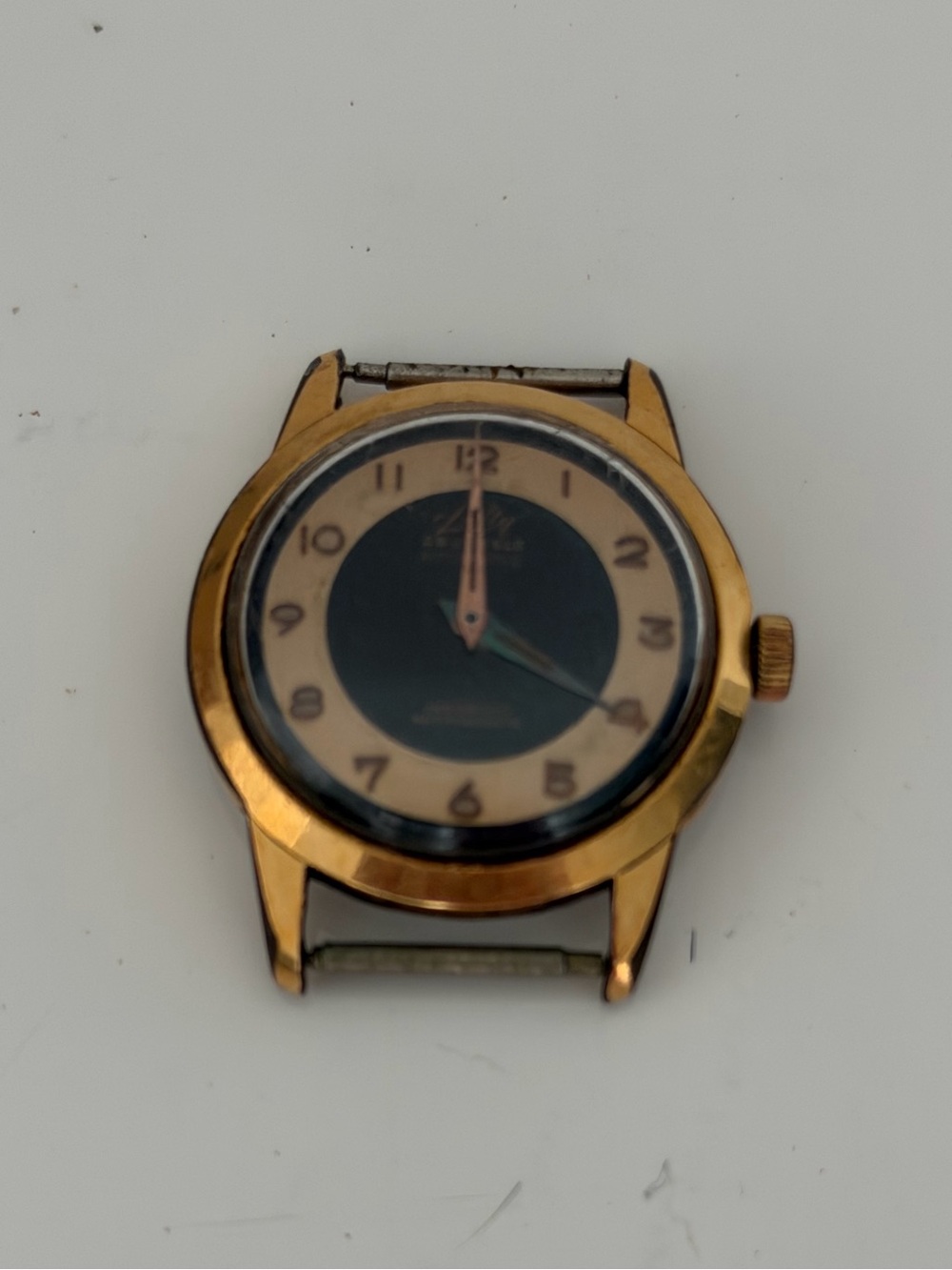 Antique Men Lily Swiss Watch mid 20th Century